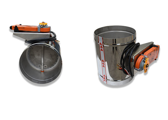 Hvac Systems Duct Zone Dampers With Front / Rear Damper Access