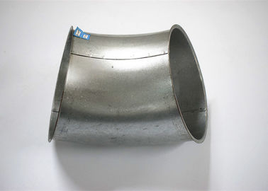 45 Degree Galvanized Elbow Malleable Iron Pipe Fittings  Made Dust Collector Ducting